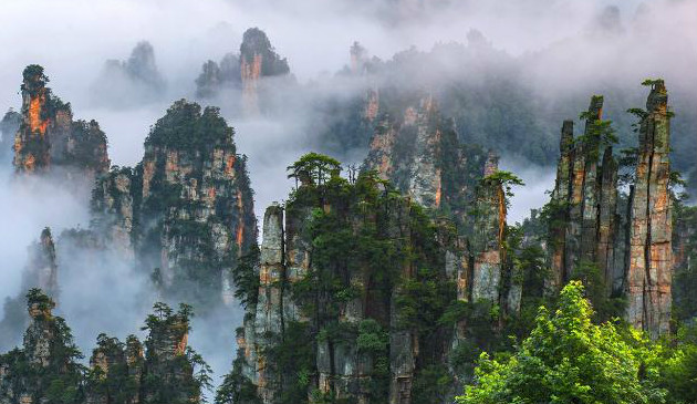 Zhangjiajie national forest park